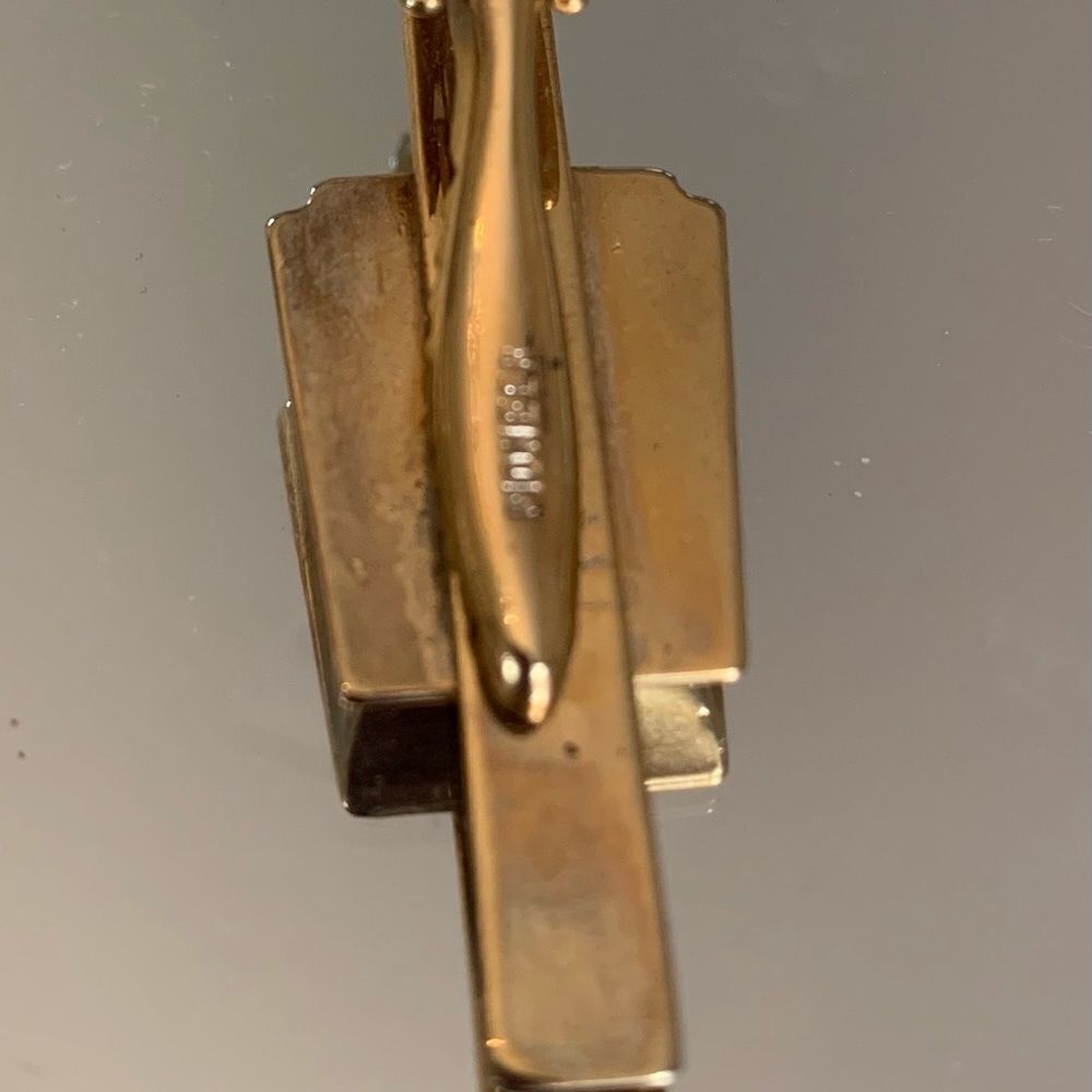 Vintage Pioneer gold tie clip - Picture 2 of 4